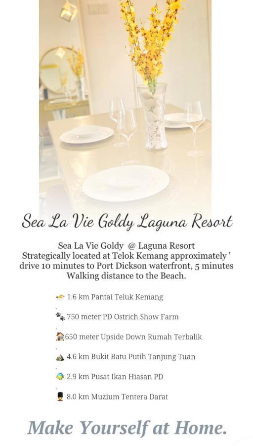 Sea La Vie Goldy @ Laguna Resort Port Dickson Esterno foto